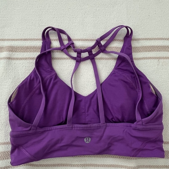 Lululemon As You Like Bra - Size: 8, Color: Moonlit Magenta - Picture 8 of 9